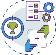 WordPress website development makes it easy icon